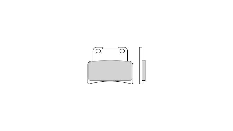 Brembo Bremsbelag Typ CC, Carbon/Keramik mit ABE, Bremsbelag "07100" Satz