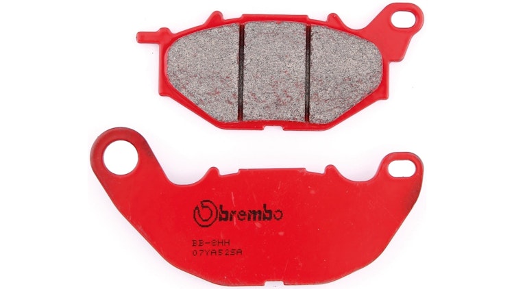 Brembo Bremsbelag Typ SA, Sintermetall mit ABE, Bremsbelag "07YA52"