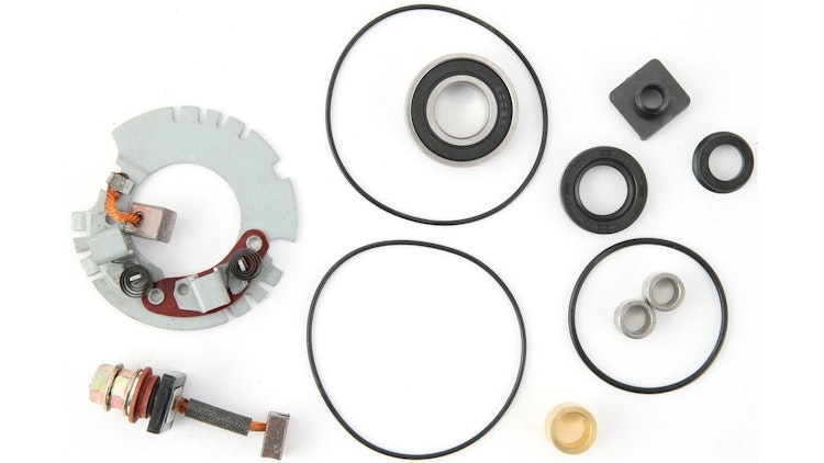 Arrowhead Reparatursatz Anlasser mit Kohlebürstenhalter