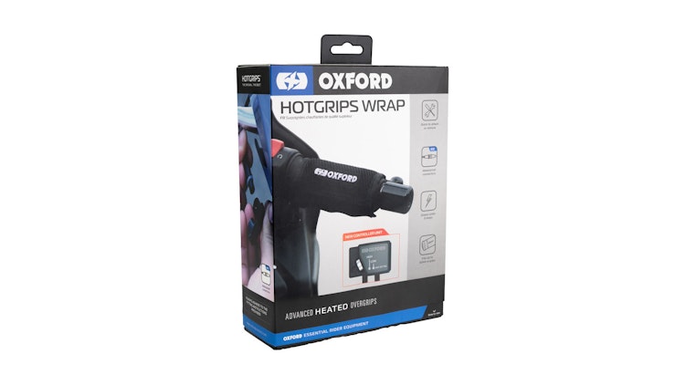 Oxford Heizgriffe Wrap, 2 Heizstufen passend bis zu 32 mm Ø, Heizgriffe "Hotgrips&reg; Wrap" 12 V