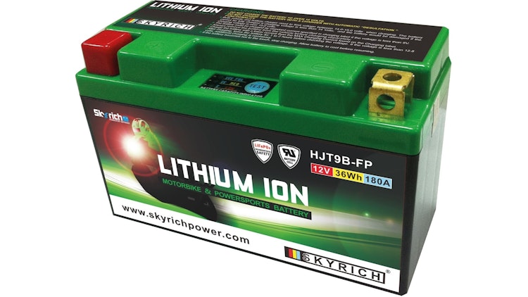 Skyrich LiFePO4 Batterie wartungsfrei, mit steckbaren Distanzstücken