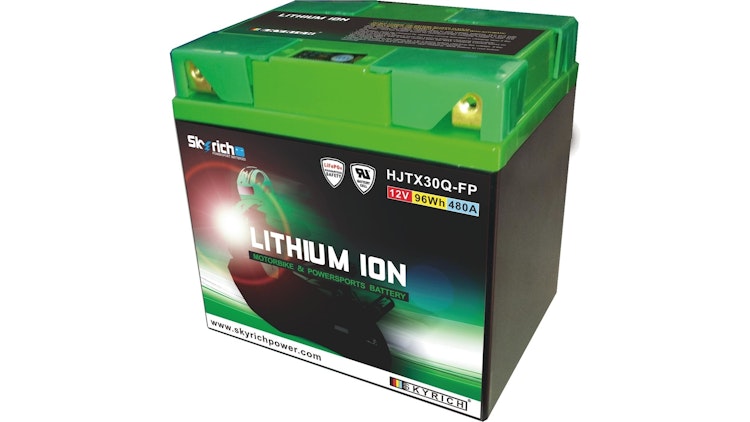 Skyrich LiFePO4 Batterie wartungsfrei, 4 Pol