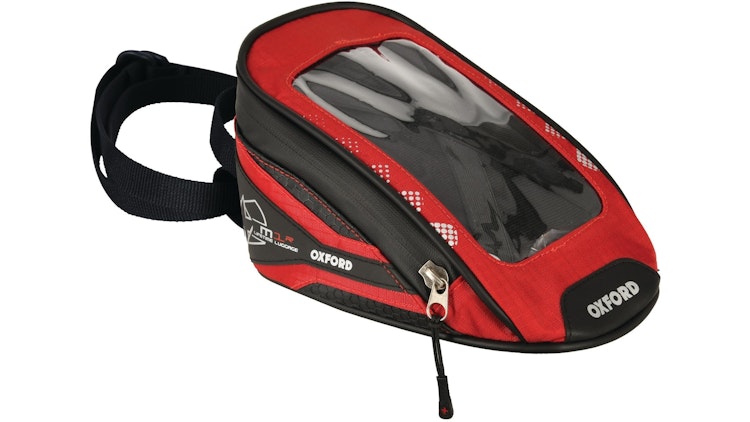 Oxford Tankrucksack rot, Tankrucksack "M1R" 1 l Volumen, Maße: (B x H x T): 14 x 18 x 24 cm, magnetisch