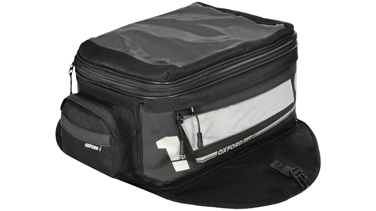 Oxford Tankrucksack schwarz, Tankrucksack "F1 M35" 35 l Volumen, Maße: (B x H x T): 26 x 37 x 25 cm