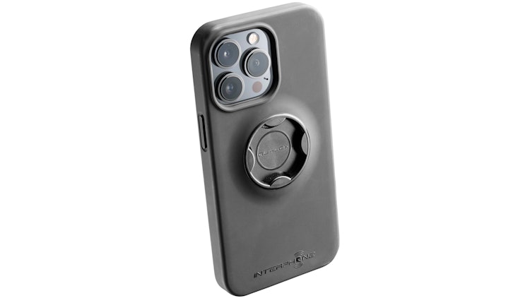 Interphone Handytasche Apple iPhone 13 Pro schwarz, Handycase "Quiklox"