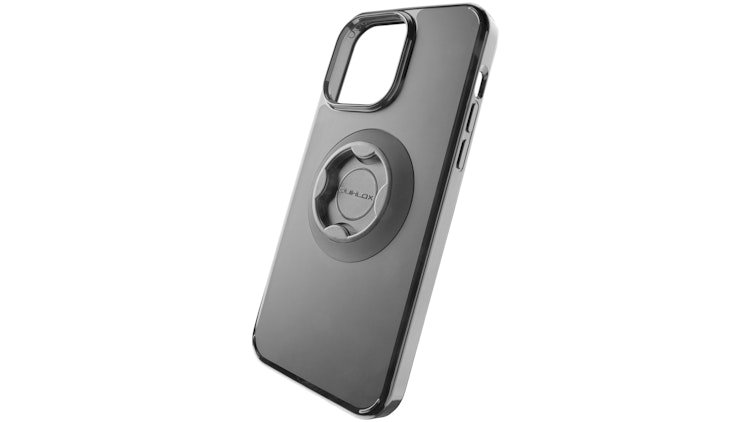 Interphone Handytasche Apple iPhone 14 Pro schwarz, Handycase "Quiklox"