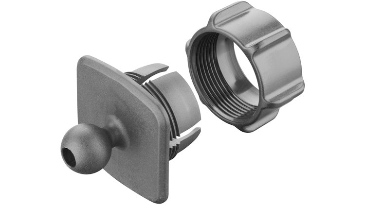 Interphone Halterung RAM-Adapter auf Kugel 17 mm