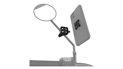 Oxford Handyhalter Spiegelhalterung zur Befestigung am Spiegelarm, 360° drehbarer Kopf