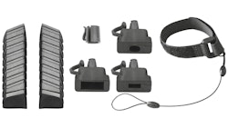 Interphone Staubkappe schwarz, Staubkappen-Set Für Pro Case, schützt vor Wasser und Staub