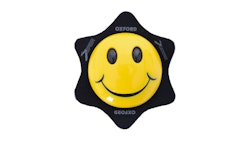 Oxford Knieschleifer Smiley, gelb, Knieschleifer Paar, ideal für Rennen