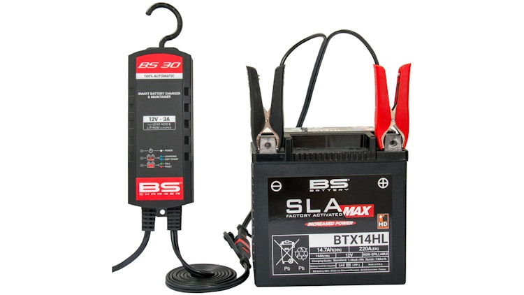 BS-Battery Batterieladegerät 12 Volt, Batterieladegerät "BS30" Maximale Ladestromstärke 3, 0 A