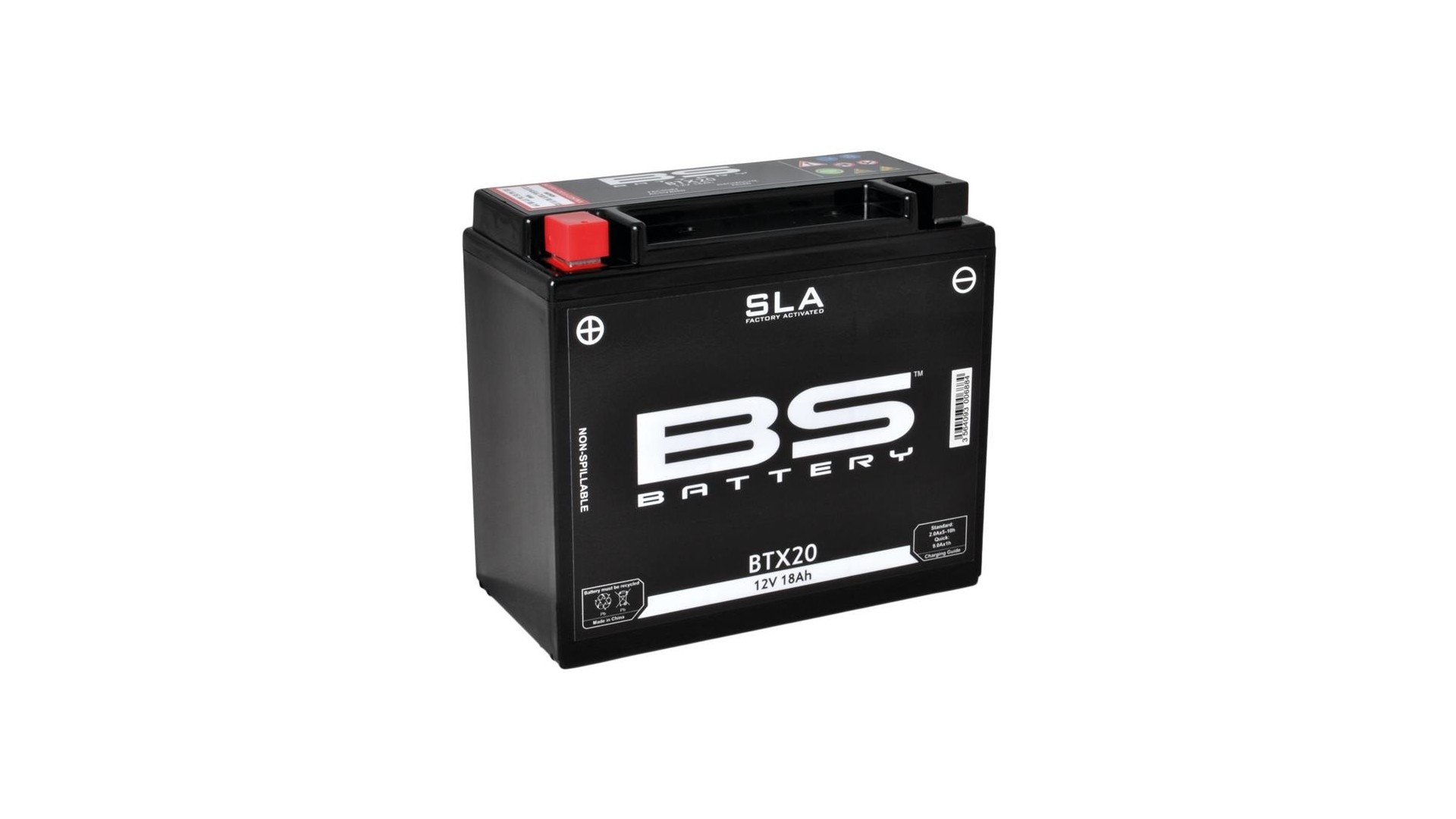 BS-Battery Batterie BS-Battery, SLA, versiegelt, Batterie "YTX20H-BS"