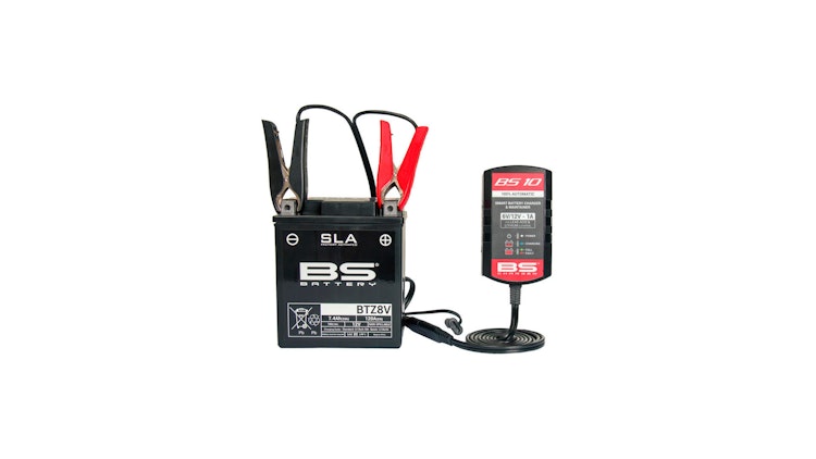 BS-Battery Batterieladegerät 6 Volt / 12 Volt, Batterieladegerät "BS10" Maximale Ladestromstärke 1A