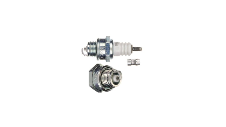 NGK Zündkerze BPM6A, Schlüsselweite 19, Zündkerze Gruppe B, 14 mm Gewinde