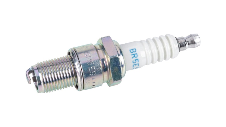 NGK Zündkerze BR5ES, Schlüsselweite 20, 8, Zündkerze Gruppe B, 14 mm Gewinde