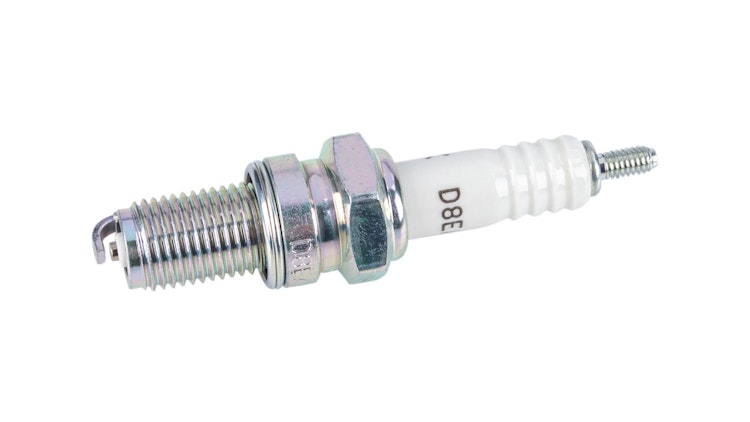 NGK Zündkerze D8EA, Schlüsselweite 18, Zündkerze Gruppe D, Gewindedurchmesser 12 mm