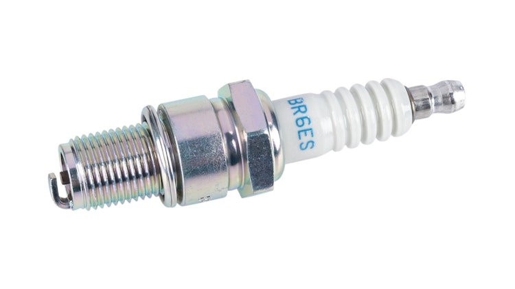 NGK Zündkerze BR6ES, Schlüsselweite 20, 8, Zündkerze Gruppe B, 14 mm Gewinde