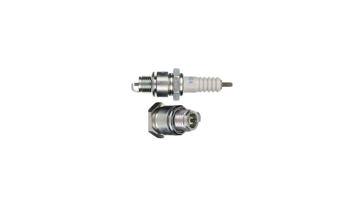 NGK Zündkerze BR8HSA, Schlüsselweite 20, 8, Zündkerze Gruppe B, 14 mm Gewinde