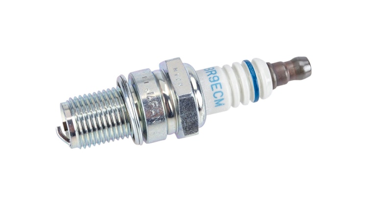 NGK Zündkerze BR9ECM, Schlüsselweite 20, 8, Zündkerze Gruppe B, 14 mm Gewinde