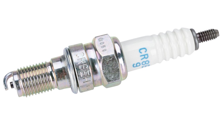 NGK Zündkerze CR8EH-9, Zündkerze Gruppe C, Gewindedurchmesser 10 mm, Schlüsselweite 16