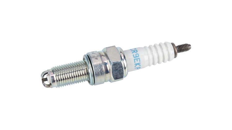 NGK Zündkerze CR9EKPA, Zündkerze Gruppe C, Gewindedurchmesser 10 mm, Schlüsselweite 16