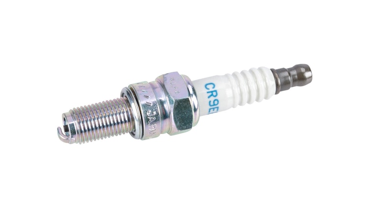NGK Zündkerze CR9EB, Zündkerze Gruppe C, Gewindedurchmesser 10 mm, Schlüsselweite 16