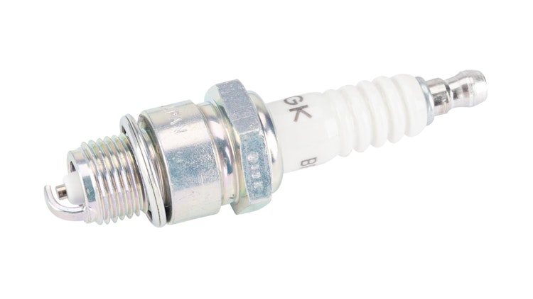 NGK Zündkerze BP7HS, Schlüsselweite 20, 8, Zündkerze Gruppe B, 14 mm Gewinde
