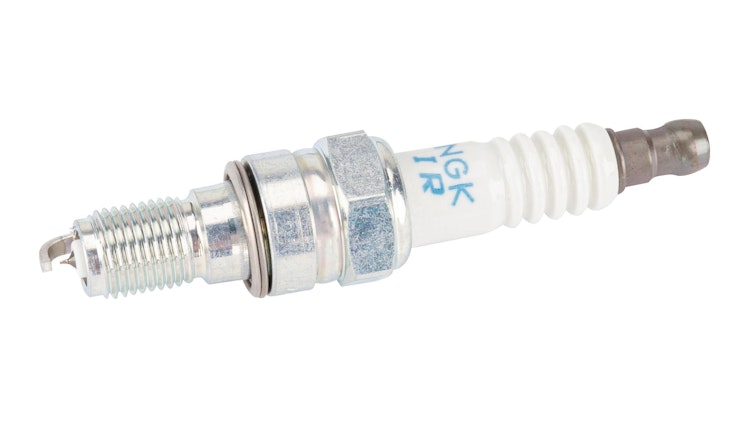 NGK Zündkerze IMR9D-9H, Gewindedurchmesser 10 mm, Schlüsselweite 16, Zündkerze Gruppe I, IRIDIUM