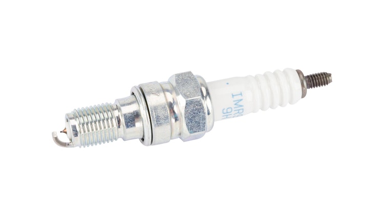 NGK Zündkerze IMR9C-9H, Gewindedurchmesser 10 mm, Schlüsselweite 16, Zündkerze Gruppe I, IRIDIUM