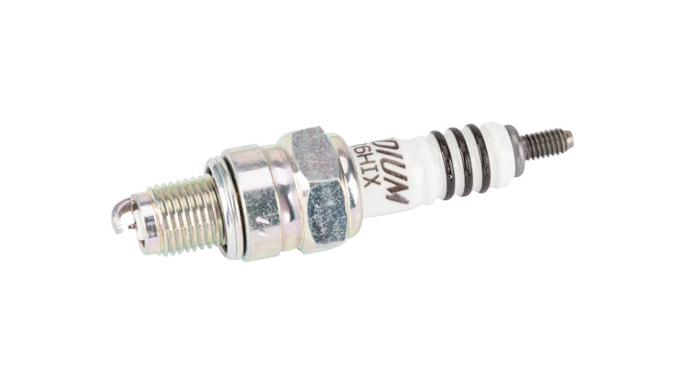 NGK Zündkerze CR6HIX, Iridium, Zündkerze Gruppe C, Gewindedurchmesser 10 mm, Schlüsselweite 16