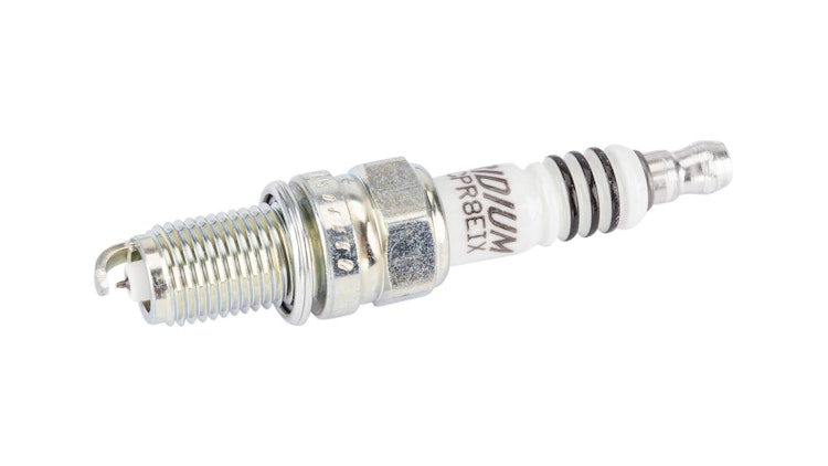 NGK Zündkerze DCPR8EIX, Iridium, Schlüsselweite 16, Zündkerze Gruppe D, Gewindedurchmesser 12 mm