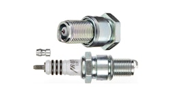 NGK Zündkerze BR7EIX, Iridium, Schlüsselweite 20, 8, Zündkerze Gruppe B, 14 mm Gewinde