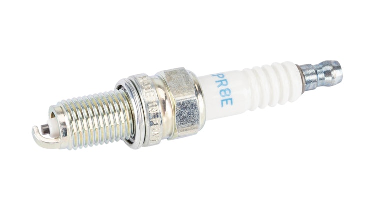 NGK Zündkerze DCPR8E, Schlüsselweite 16, Zündkerze Gruppe D, Gewindedurchmesser 12 mm