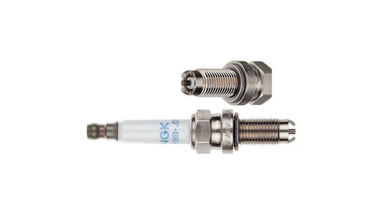 NGK Zündkerze MAR8B-JDS, Zündkerze Gruppe M, Gewindedurchmesser 10 mm, Schlüsselweite 14
