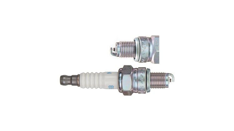 NGK Zündkerze LR8B, Gewindedurchmesser 10 mm, Schlüsselweite 16 mm, Zündkerze Gruppe L