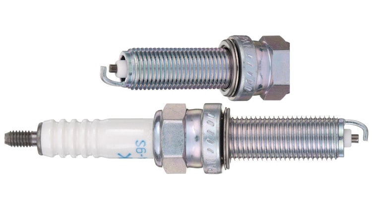 NGK Zündkerze LMAR8A-9S, Gewindedurchmesser 10 mm, Zündkerze Gruppe L