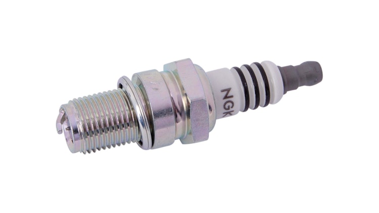 NGK Zündkerze BR10ECMIX, Iridium, Schlüsselweite 20, 8, Zündkerze Gruppe B, 14 mm Gewinde