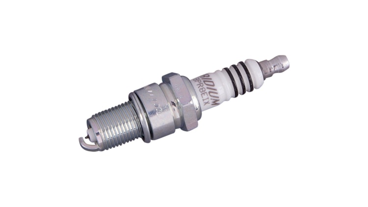 NGK Zündkerze BPR8EIX, Iridium, Schlüsselweite 20, 8, Zündkerze Gruppe B, 14 mm Gewinde