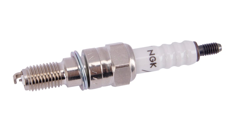 NGK Zündkerze ER8EHIX, Iridium, Zündkerze Gruppe E, Gewindedurchmesser 8 mm, Schlüsselweite 13