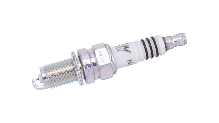 NGK Zündkerze DCPR6EIX, Iridium, Schlüsselweite 16, Zündkerze Gruppe D, Gewindedurchmesser 12 mm