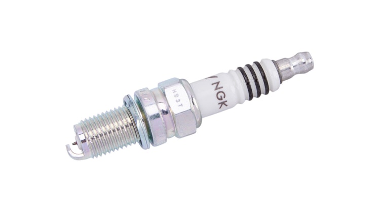 NGK Zündkerze DCR7EIX, Iridium, Schlüsselweite 16, Zündkerze Gruppe D, Gewindedurchmesser 12 mm