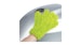 Oxford Microfaser-Waschhandschuh grün / grau, Microfaser-Waschhandschuh Weich und saugfähigBild