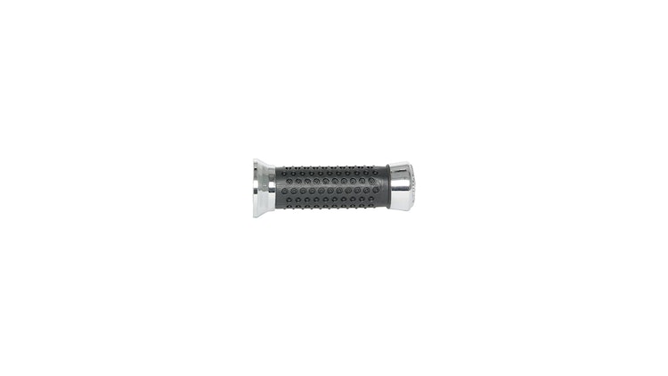 Vicma Griffgummi chrom mit Noppen, Griffgummi SB-verpackt, Paar, 22/24 mm, Länge 135 mm