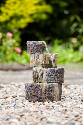 Heissner Gartenbrunnen "Baumstümpfe" (016585-00)