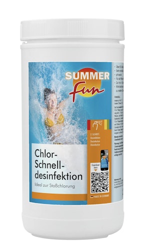 Summer Fun Chlor - Schnelldesinfektion 1,2 kg