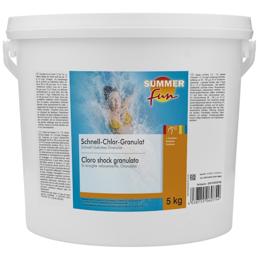 Summer Fun Chlor - Schnelldesinfektion 5,0 kg