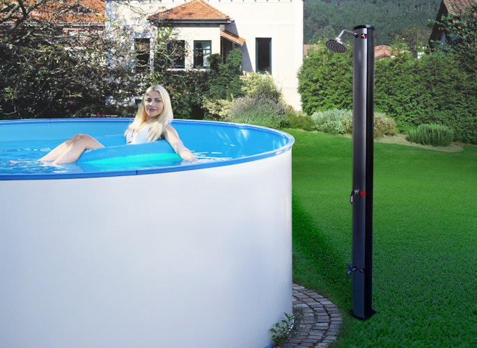 Summer Fun Solardusche Silver Deluxe 40 Liter