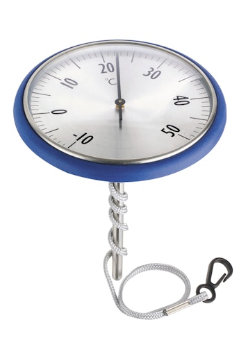 Summer Fun Schwimmthermometer Edelstahl