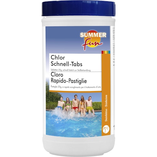 Summer Fun Chlortabletten Mini Schnell-Tabs 20g 1 kg