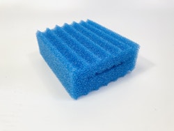 Heissner Filterschwamm für Kartusche, blau, grob, 10ppi, für FPU10100 / FPU16000 / FPU24000 (ab 2021) (ET15-FP10B)